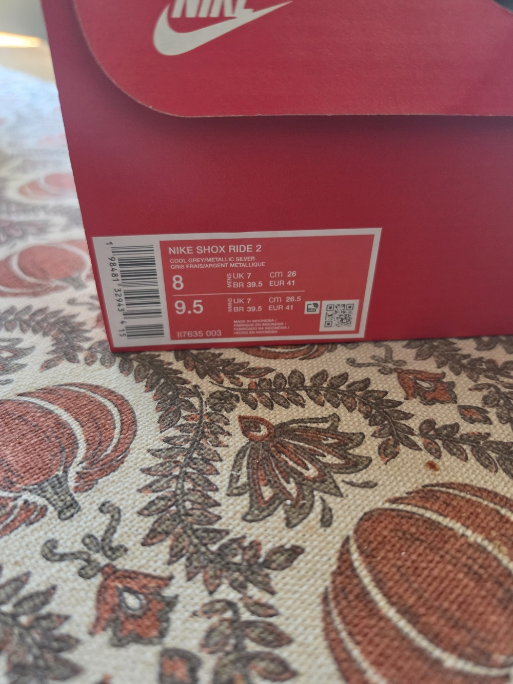 Nike Mens Shox Ride 2 - Picture 4 of 5